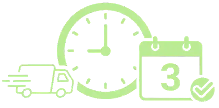 dibujo de reloj y calendario