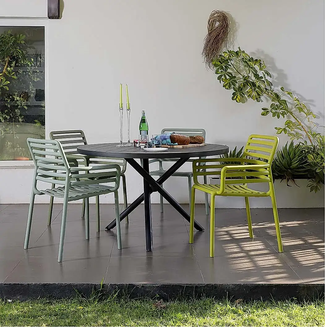 Mesa de Aluminio Area 120 cm de diámetro - bcasual - bCasual - WZYP2583T