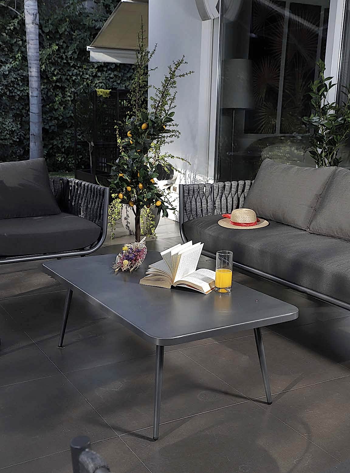 Mesa de Centro Estocolmo de Aluminio - bCasual - bCasual - MY2856ET