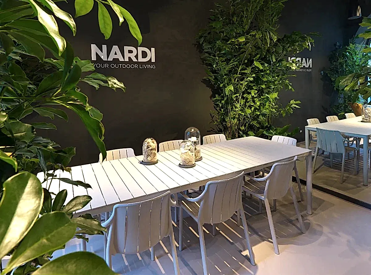 Mesa de terraza extensible Tevere 210 cm a 275 cm - Nardi Italia - bCasual - 4965910000