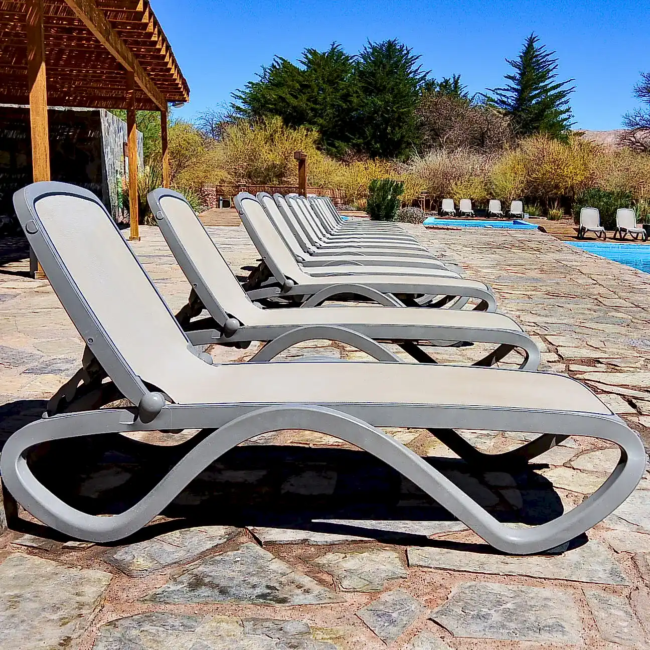 Reposera Omega - Tumbona para playa y piscina Nardi Italia - bCasual - 4041710124
