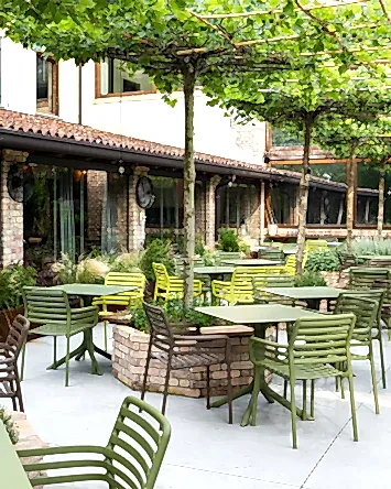 Silla para restaurante Doga con Apoyabrazos - Nardi Italia - bCasual - 4025402000
