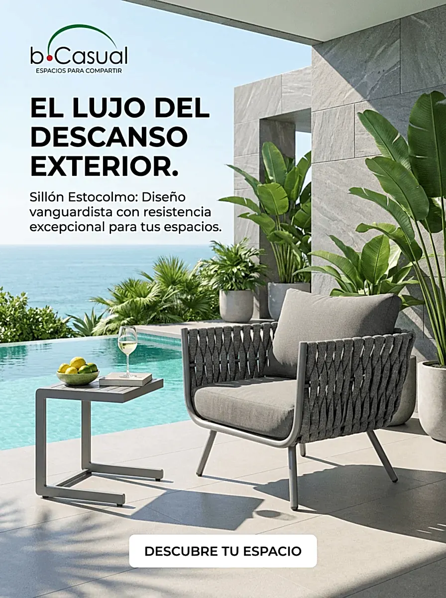 Sillón para terraza Estocolmo bCasual - bCasual - MY2683