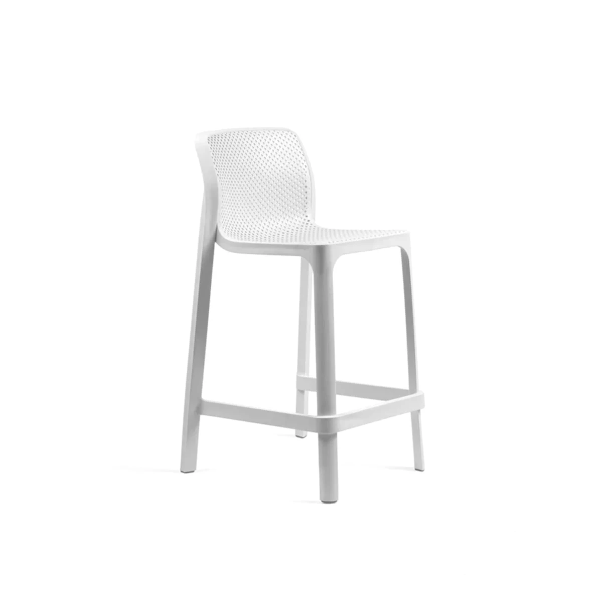 Taburete blanco Net 65 cm - Nardi Italia - bCasual - 403560000